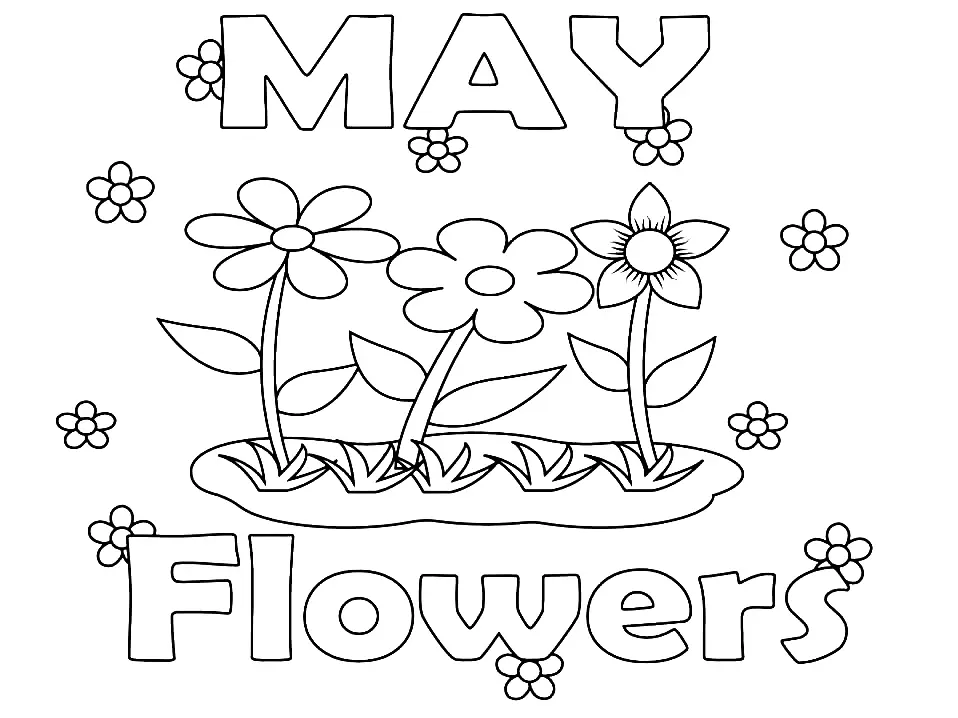 May Coloring Pages 32