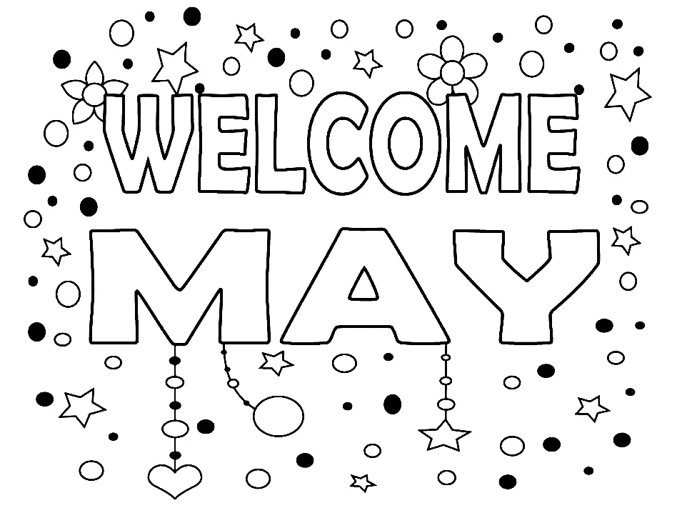 May Coloring Pages 34
