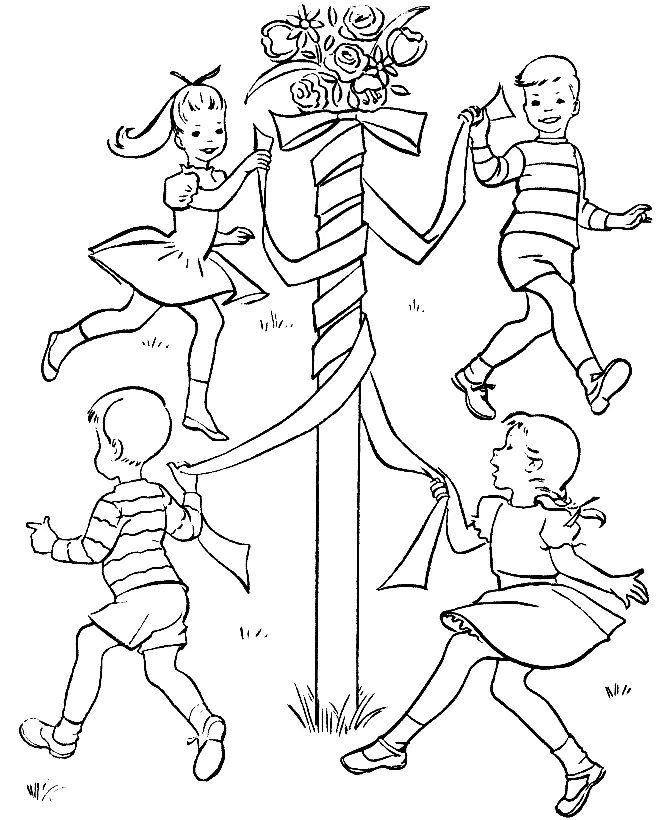May Coloring Pages 35