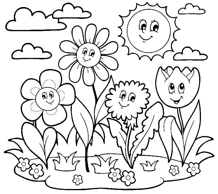 May Coloring Pages 4
