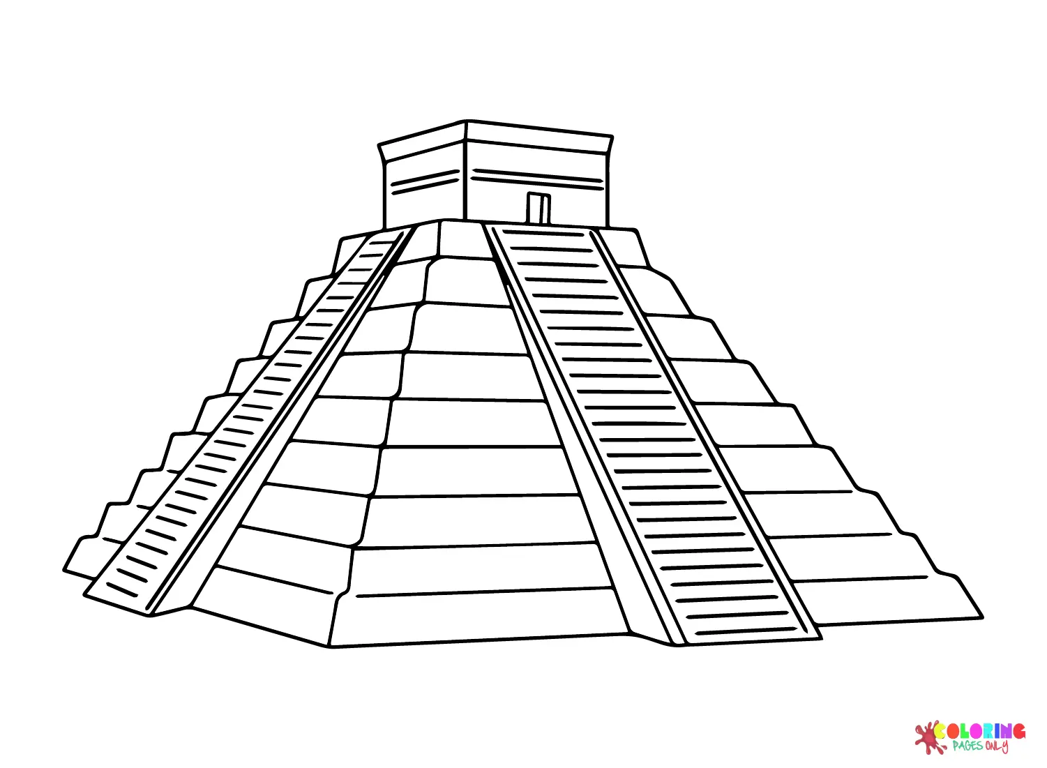 Maya civilization Coloring Pages 2