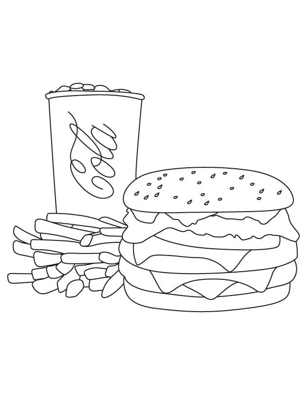 Mcdonalds Para Colorear 15