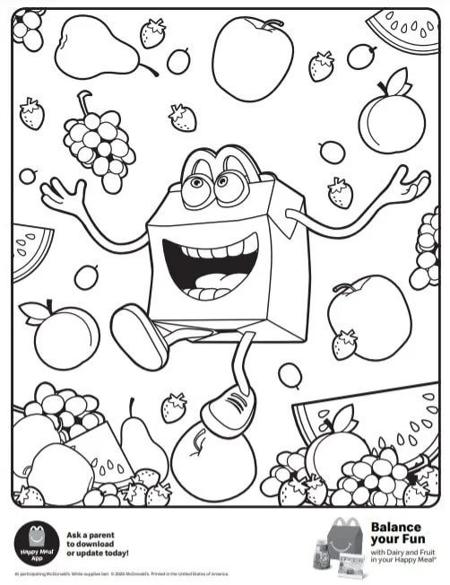 Mcdonalds Para Colorear 18
