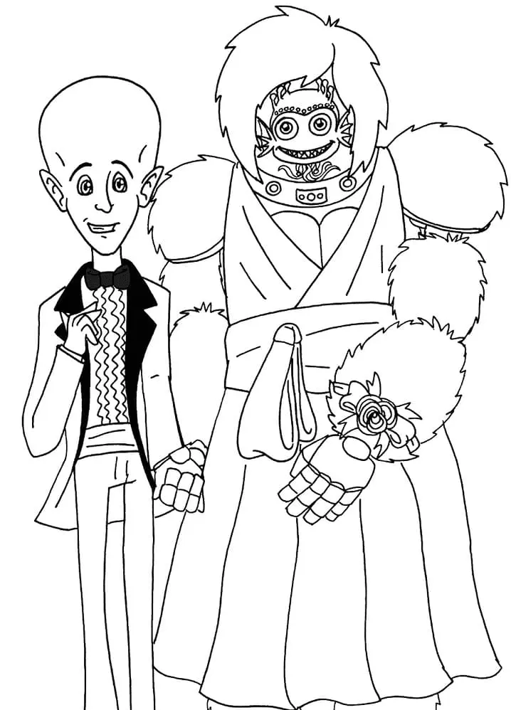 Megamind Para Colorear 19