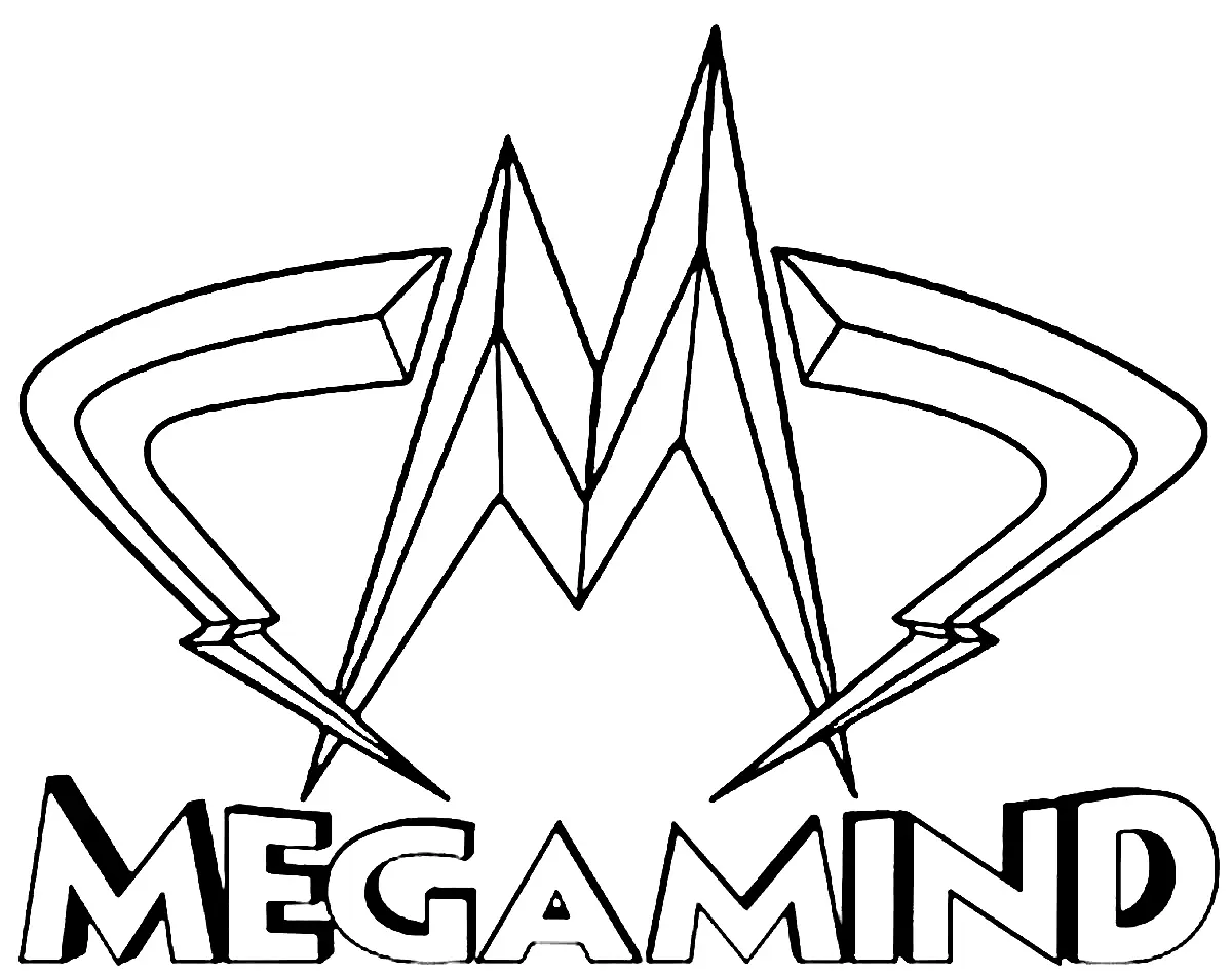 Megamind Para Colorear 4