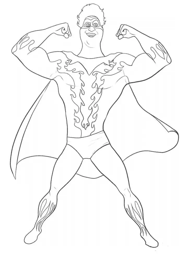 Megamind Para Colorear 7