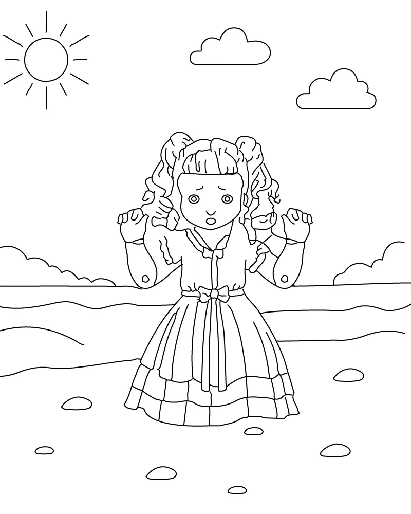 Melanie Martinez Coloring Pages 8