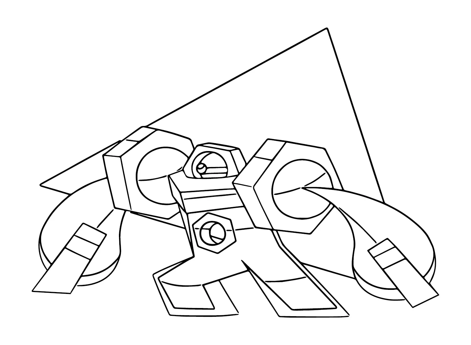 Melmetal Coloring Pages 11
