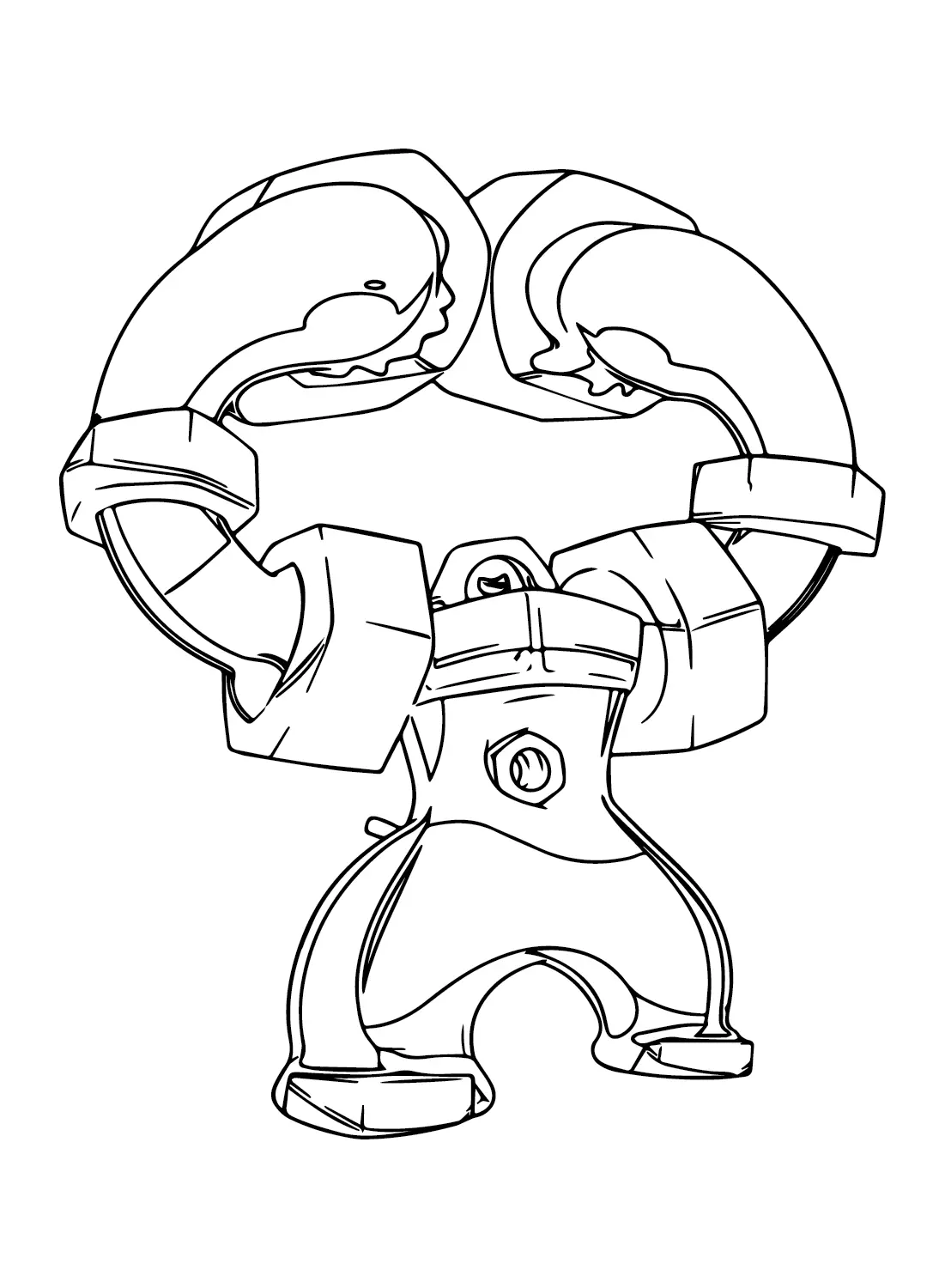 Melmetal Coloring Pages 9