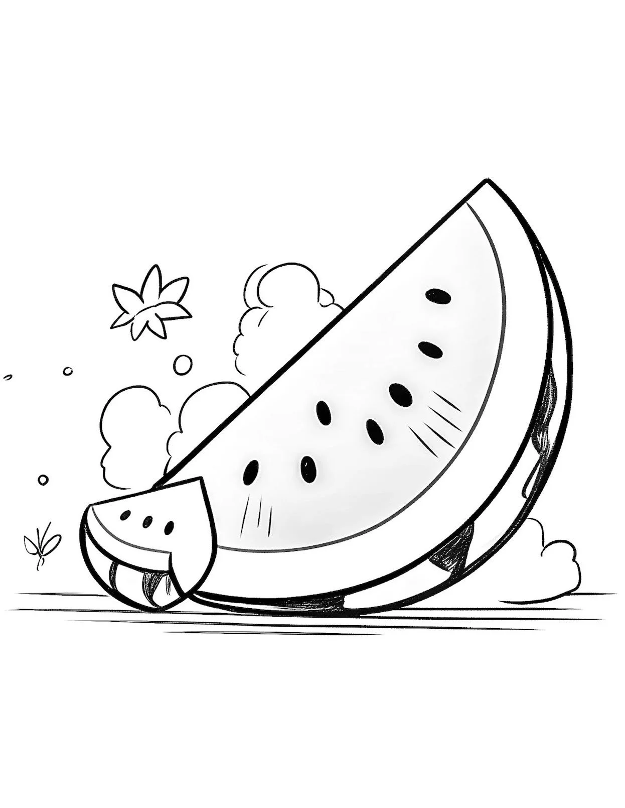 Melonen-Spielplatz Ausmalbilder 10