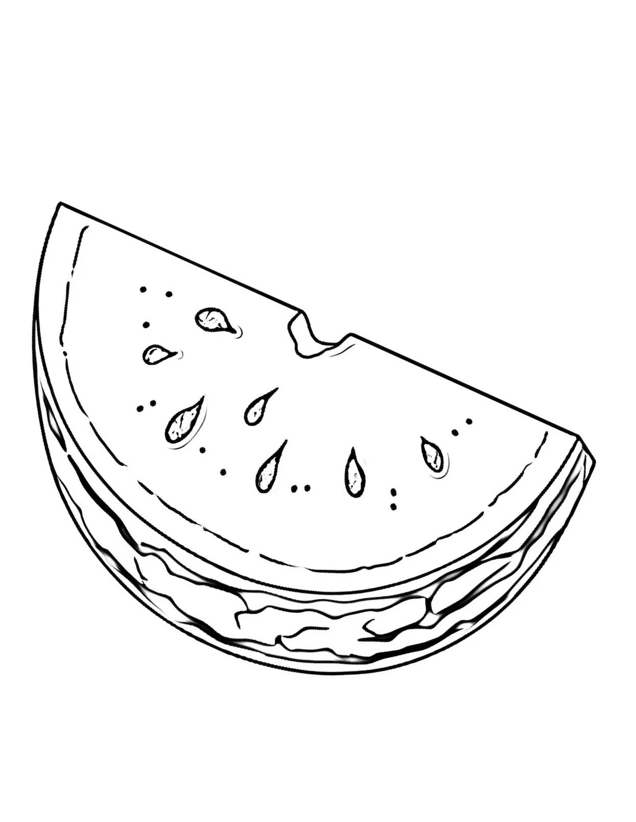 Melonen-Spielplatz Ausmalbilder 14