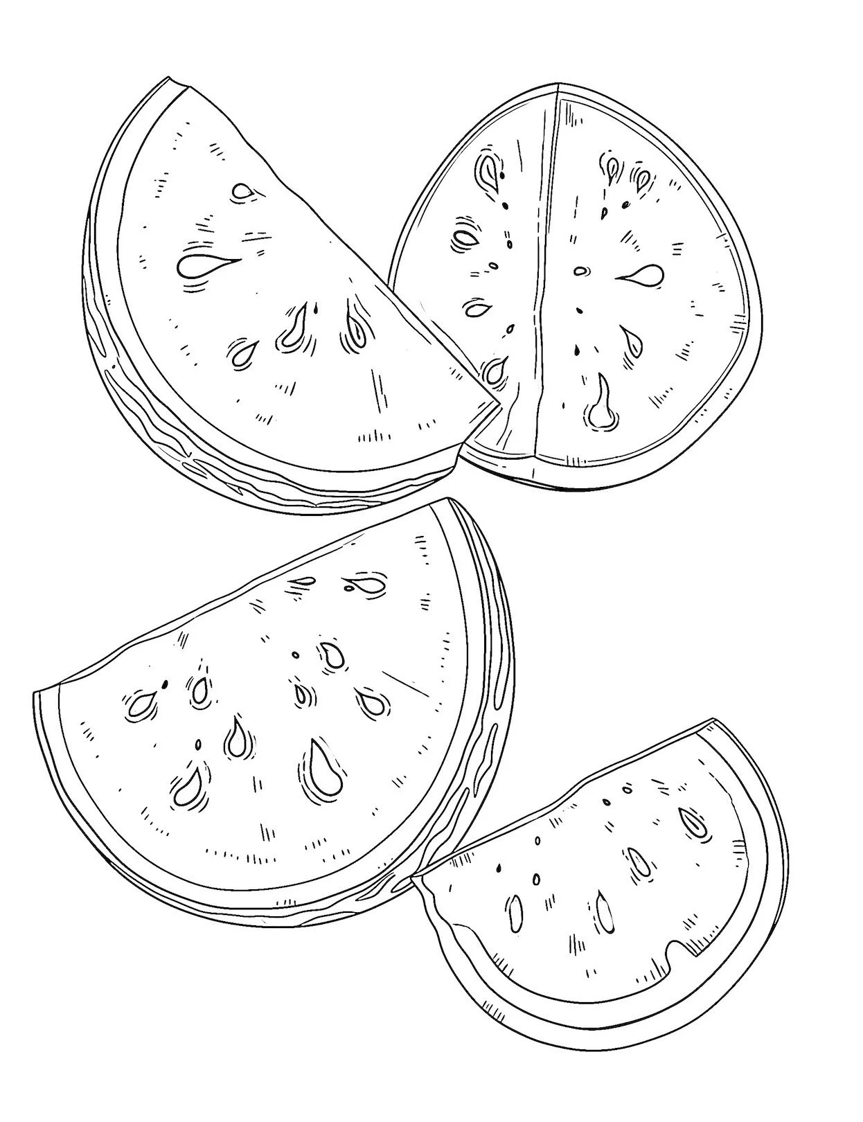 Melon Playground Coloring Pages
