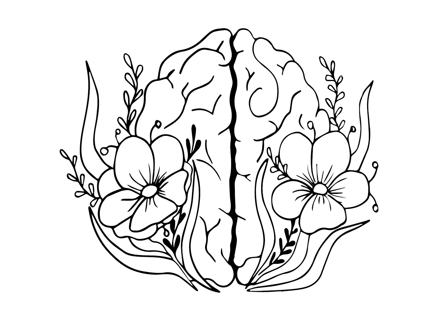 Mental Health Coloring Pages 2