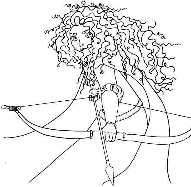 Merida Ausmalbilder 29