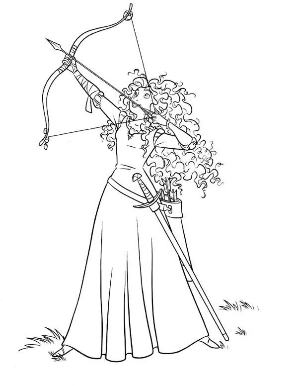 Merida Ausmalbilder 6