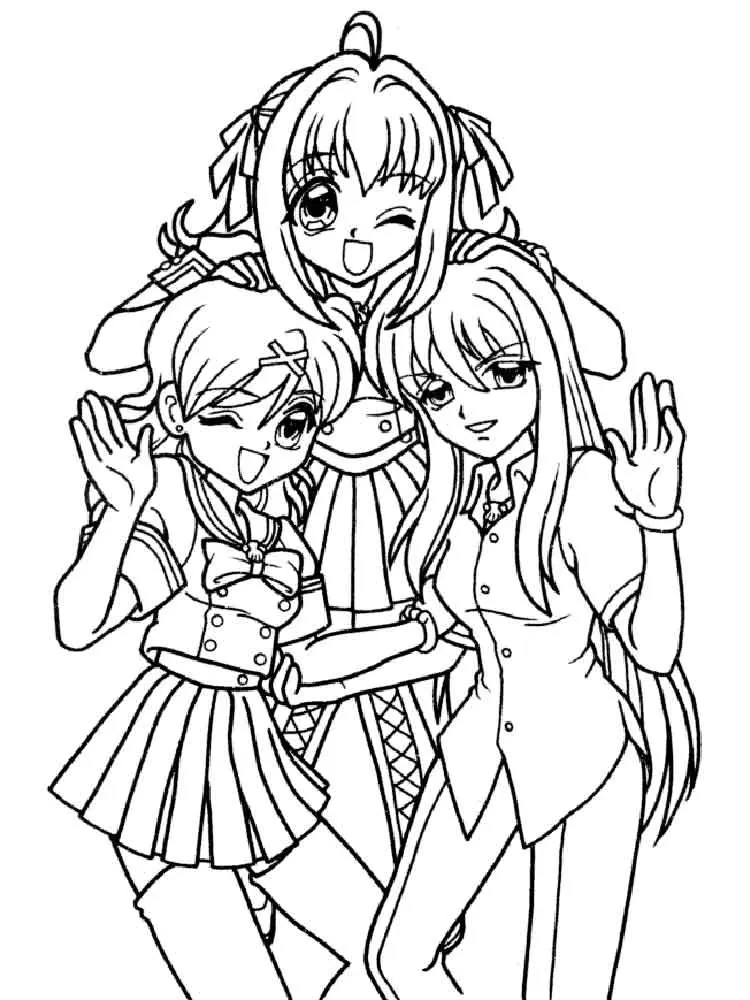 Mermaid Melody Coloring Pages 16