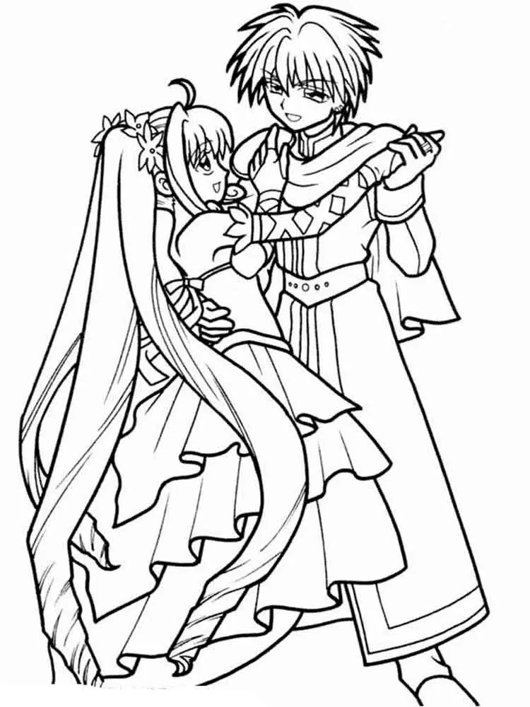 Mermaid Melody Coloring Pages 18