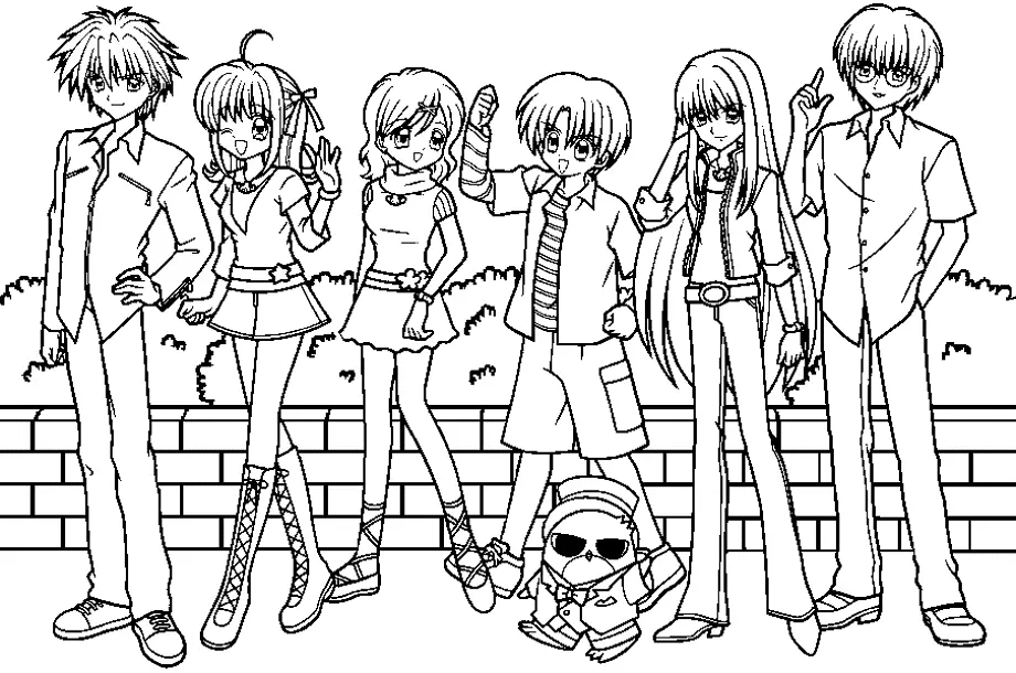 Mermaid Melody Coloring Pages 8