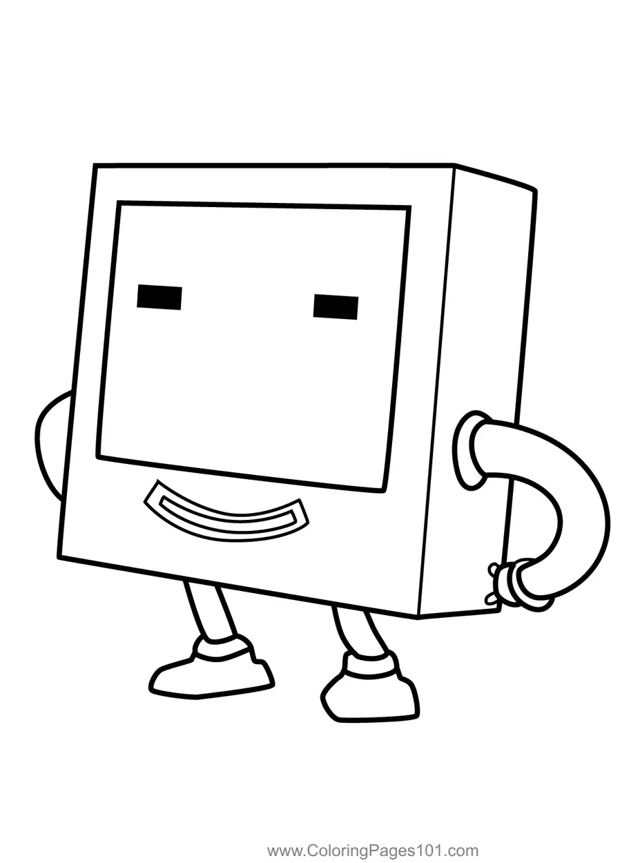 Messy Goes to OKIDO Coloring Pages 2