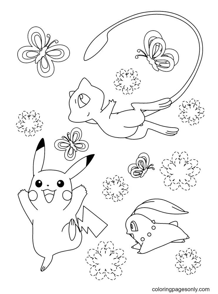 Mew Para Colorear 22