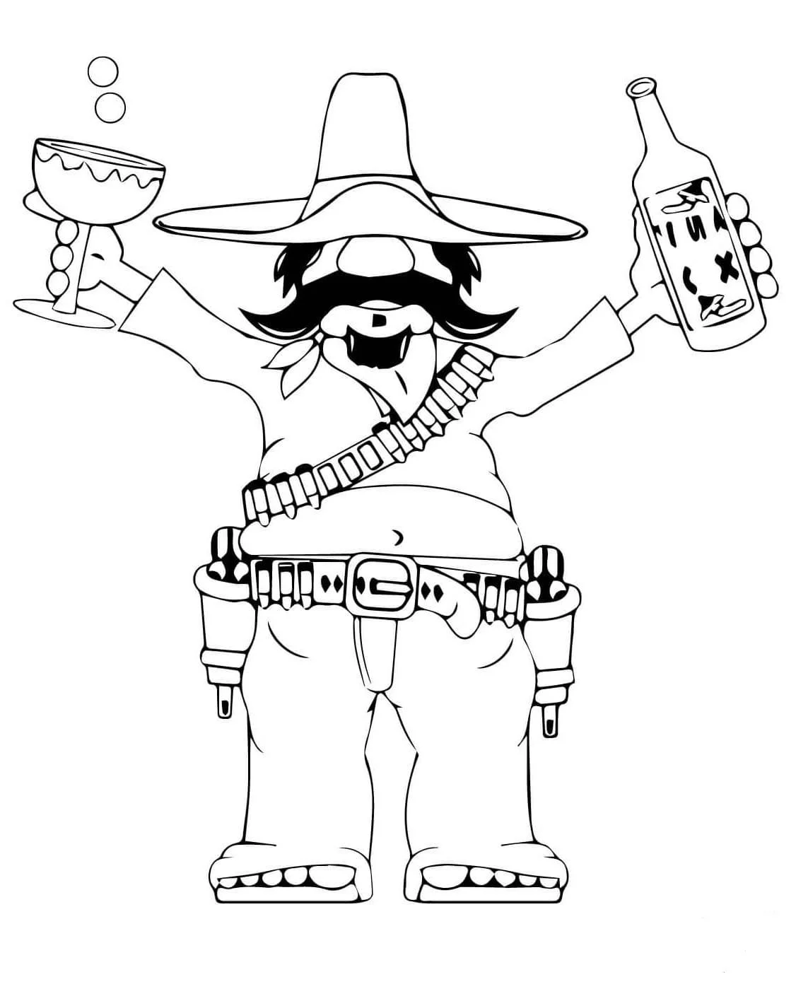Desenhos de Mexico Para Colorir 31