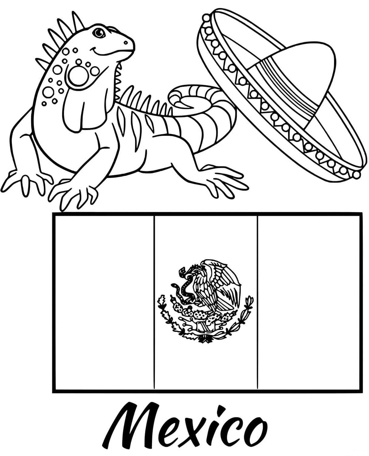 Mexiko Ausmalbilder 38