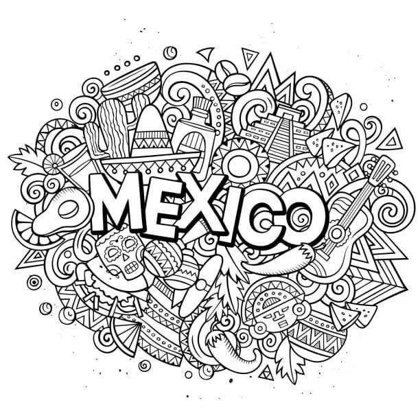 Mexico Coloring Pages 6