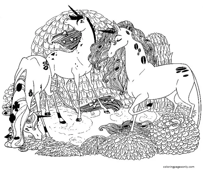 Mia and me Coloring Pages 13