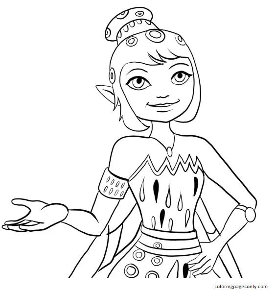 Mia and me Coloring Pages 16