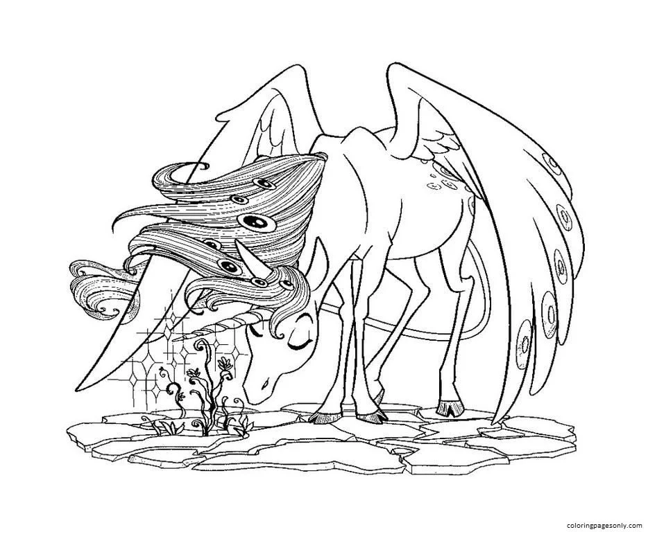 Mia and me Coloring Pages 30
