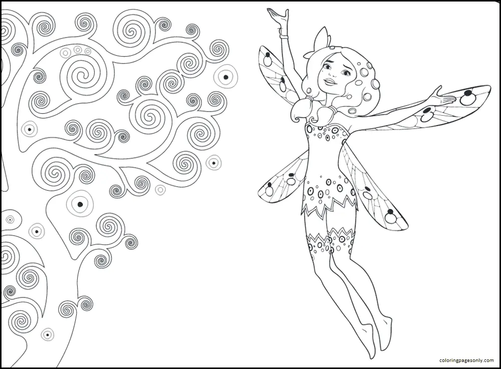 Mia and me Coloring Pages 5