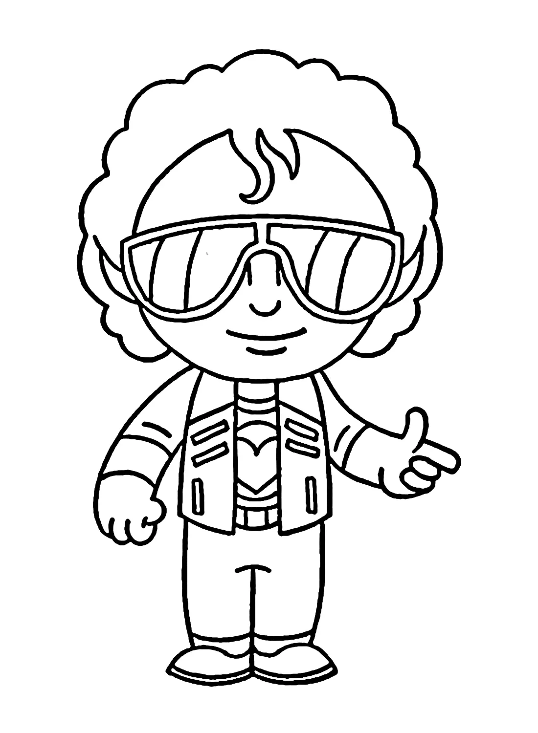 Michael Jackson Para Colorear 11