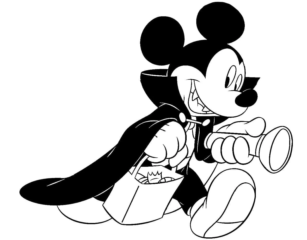Mickey Halloween Ausmalbilder 23