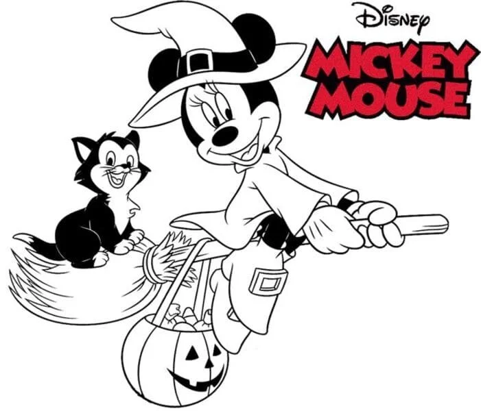 Mickey Halloween Ausmalbilder 24
