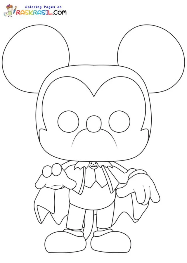 Mickey Halloween Ausmalbilder 35