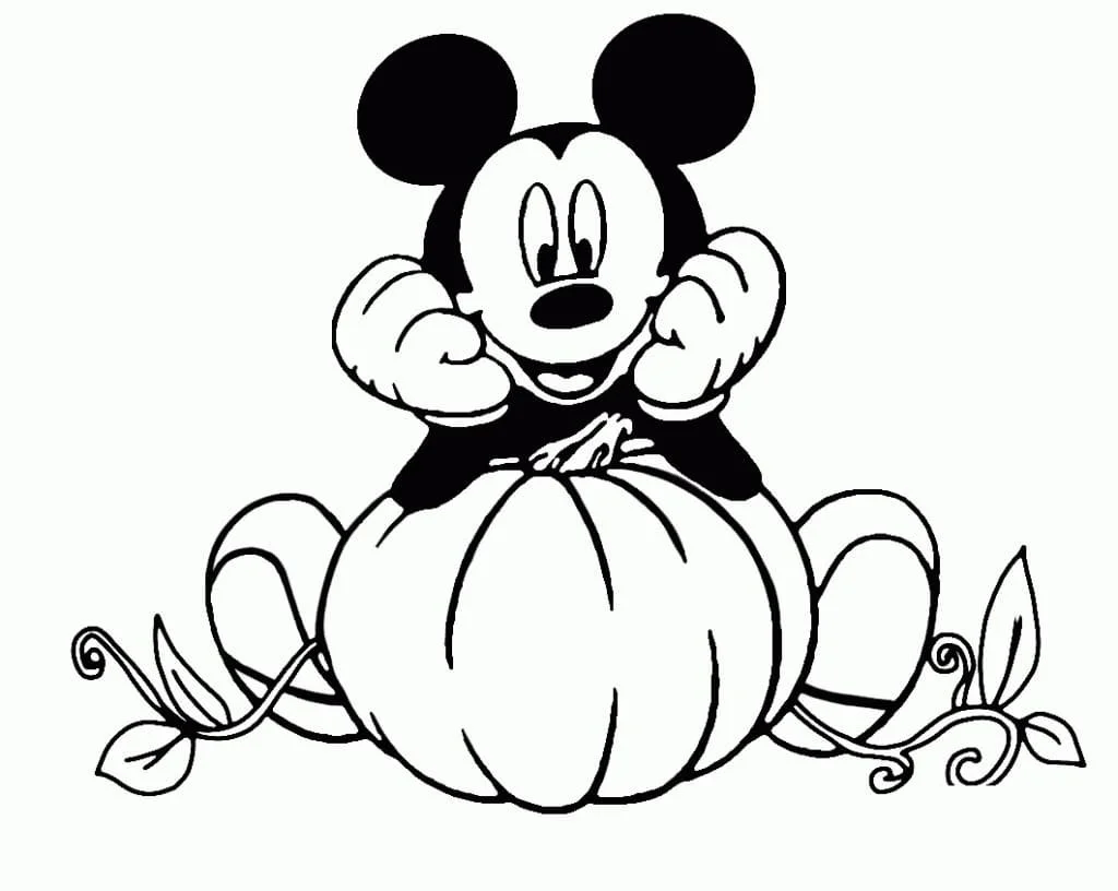 Mickey Halloween Ausmalbilder 40