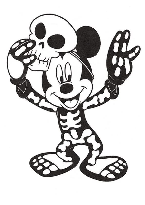 Mickey Halloween Ausmalbilder 49