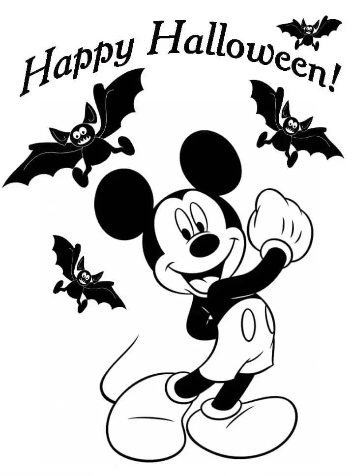 Mickey Halloween Ausmalbilder 51