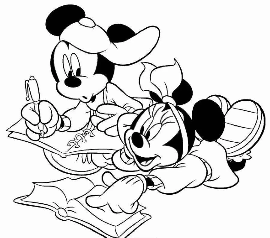 Desenhos de Aniversario Do Mickey Mouse Para Colorir 14