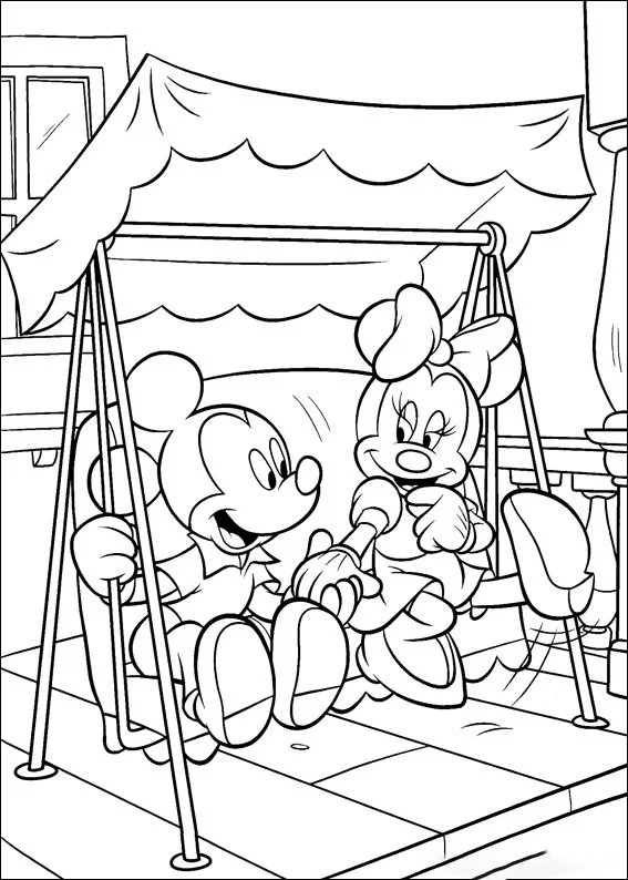 Mickey Mouse Coloring Pages 33