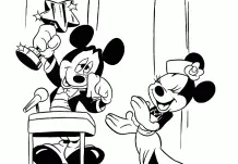 Mickey Mouse Coloring Pages 46