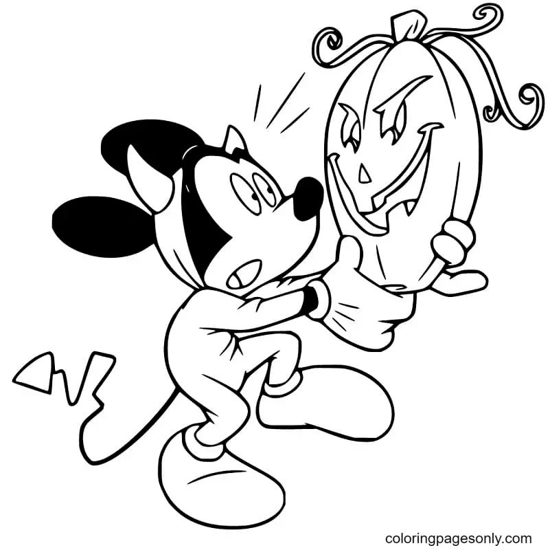 Mickey Mouse Coloring Pages 47