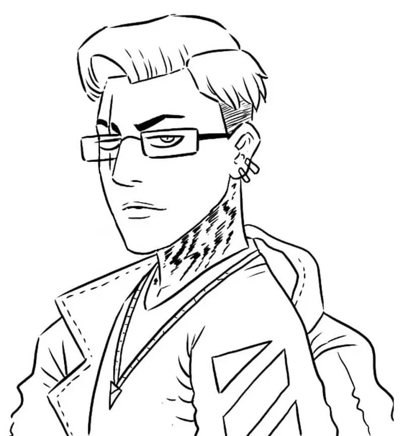 Midas Fortnite Coloring Pages
