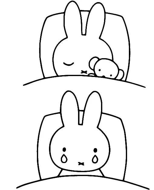 Miffy Para Colorear