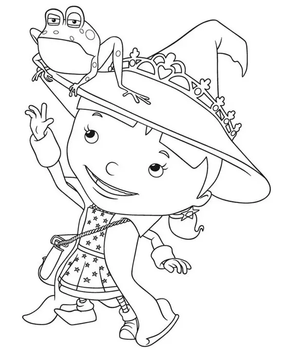 Mike El Caballero Para Colorear 20