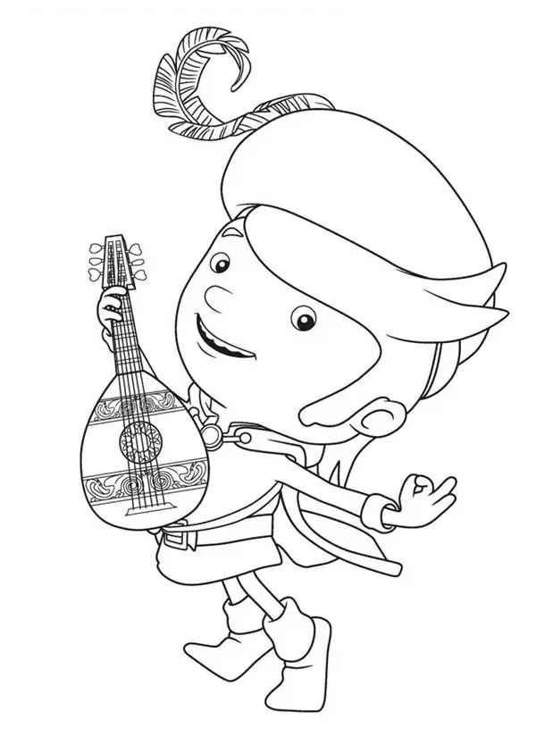 Mike El Caballero Para Colorear 29