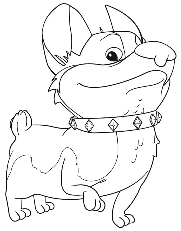 Mike El Caballero Para Colorear 45