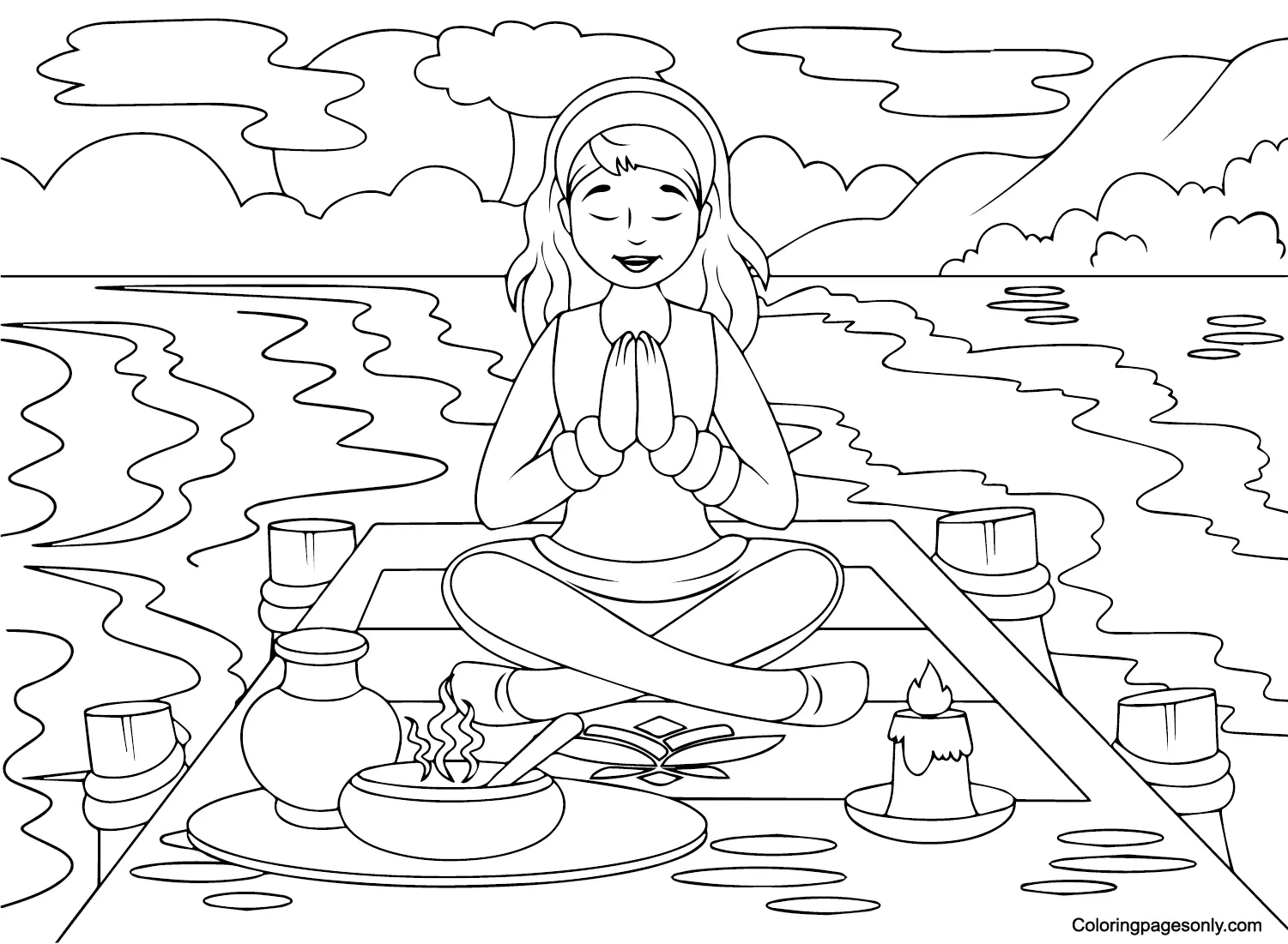 Mindfulness Coloring Pages 14