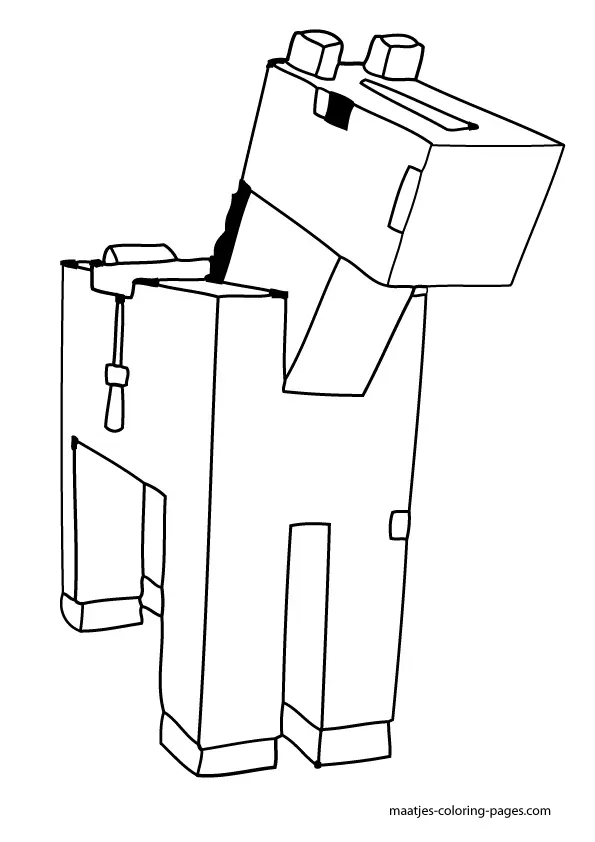 Desenhos de Minecraft Para Colorir 43