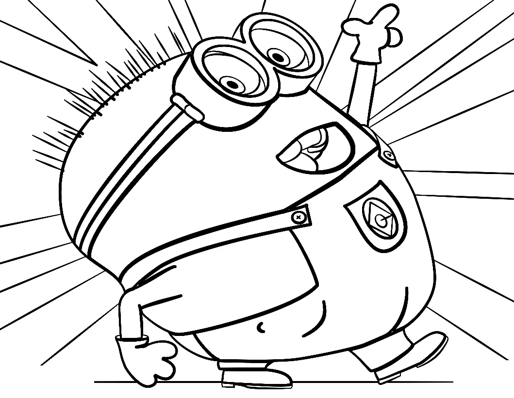 Minion Ausmalbilder 106